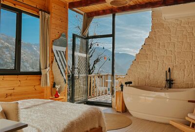 Rize Özel Jakuzili Balayı Bungalovları