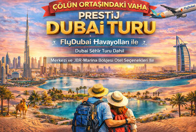 Çölün Ortasındaki Vaha Prestij Dubai Turu FlyDubai Havayolları ile Dubai Şehir Turu Dahil Merkezi ve JBR-Marina Bölgesi Otel Seçenekleri İle 4 Gece (401)